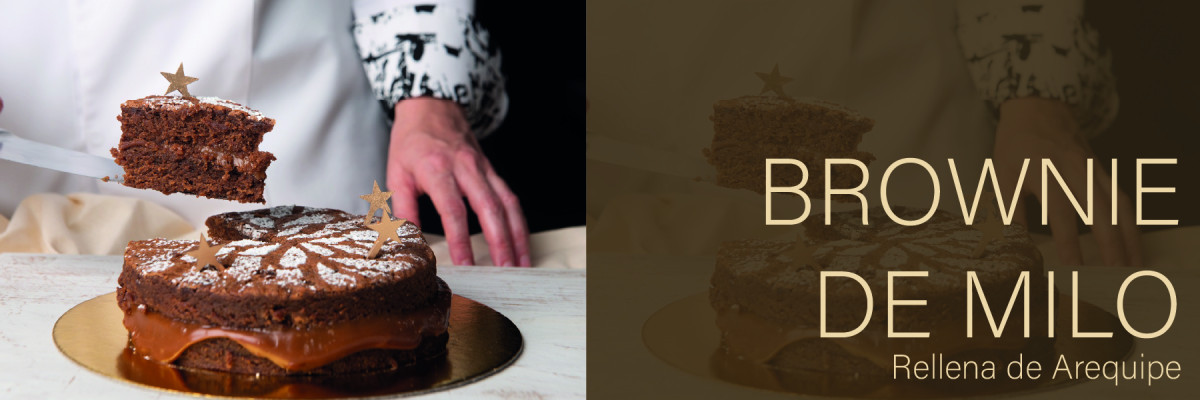 Torta de Brownie de Milo